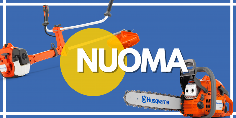 Prietaisiš nuoma Elektrėnuose / Husqvarna trimeriai, pjūklai nuoma