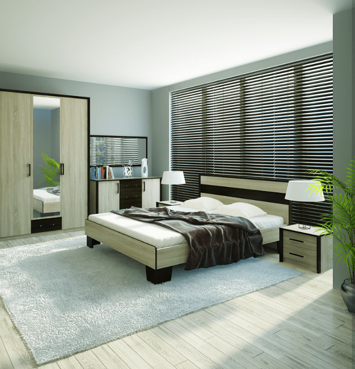 Spinta Skarlet plotis 137cm (sustiprintas rėmas) 2 Spinta Skarlet plotis 137cm (sustiprintas rėmas) - Image 2