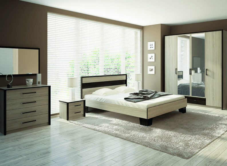 Spinta Skarlet plotis 137cm (sustiprintas rėmas) 5 Spinta Skarlet plotis 137cm (sustiprintas rėmas) - Image 5