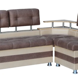 Virtuvės kampas LATE  113 x 169 cm visas rusvas