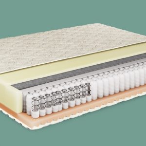 Alternative view of Čiužinys Ekstra Strong 160x200 su veltinio pluoštu