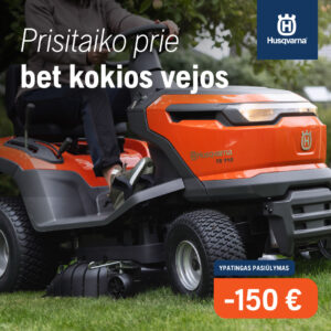 Sodo traktoriukas Husqvarna TS 112