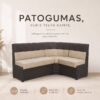 Virtuvės kampas Olimp 166cm x 127cm (virtuvinis)