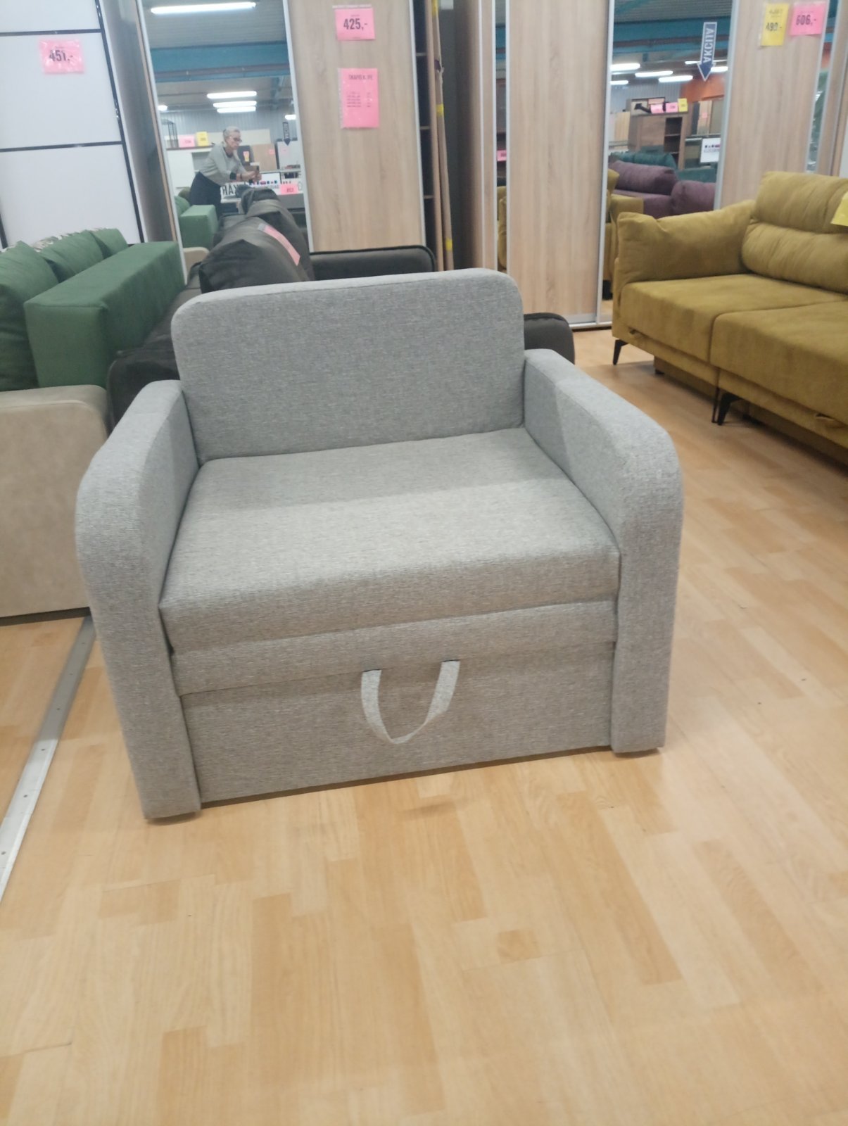 Fotelis lova JOY 80 x190 7 Fotelis lova JOY 80 x190 - Image 7