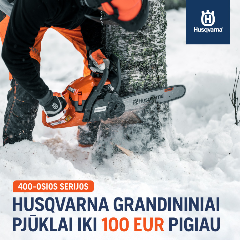 Grandininis pjūklas Husqvarna 445s 4 Grandininis pjūklas Husqvarna 445s - Image 4