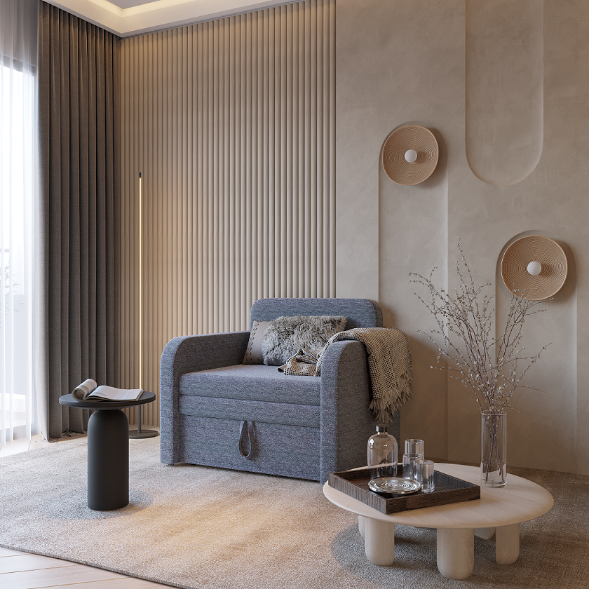 Fotelis lova JOY 80 x190 4 Fotelis lova JOY 80 x190 - Image 4