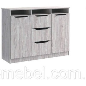 Lova LOK 90cm pilkai rusva su dviem stalčiais 8 Lova LOK 90cm pilkai rusva su dviem stalčiais | Būsto Pasaulis