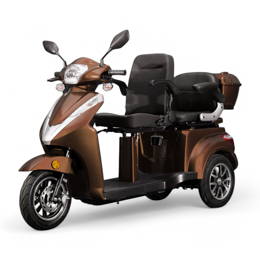 Elektrinis triratis mopedas motoroleris MS04 1000W 20AH EEC 2 Elektrinis triratis mopedas motoroleris MS04 1000W 20AH EEC - Image 2